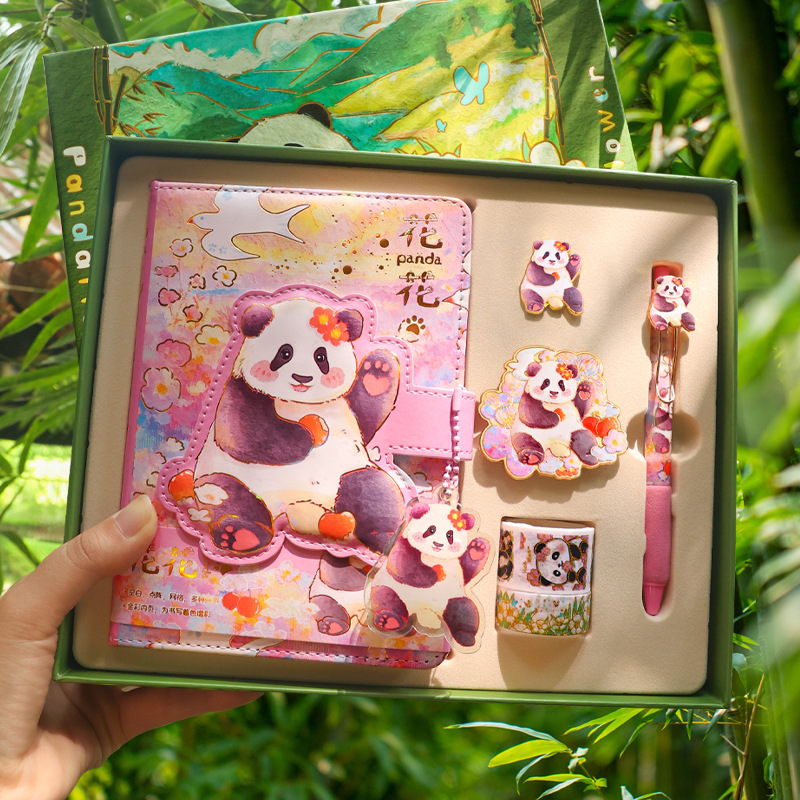 熊猫爱游冰箱贴磁贴成都