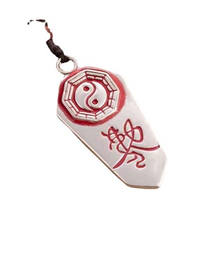 厂家钛钢复古朱砂双面赦