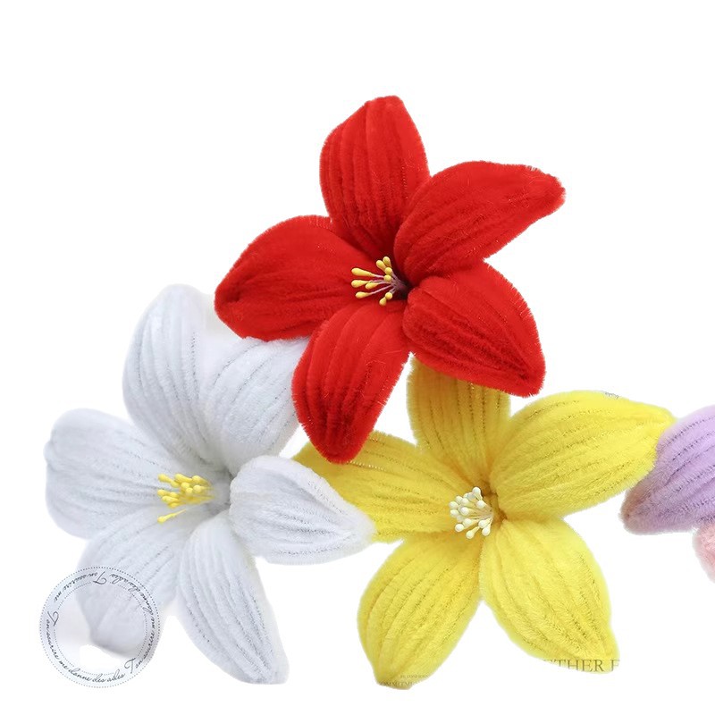 成品免做扭扭棒郁金香向