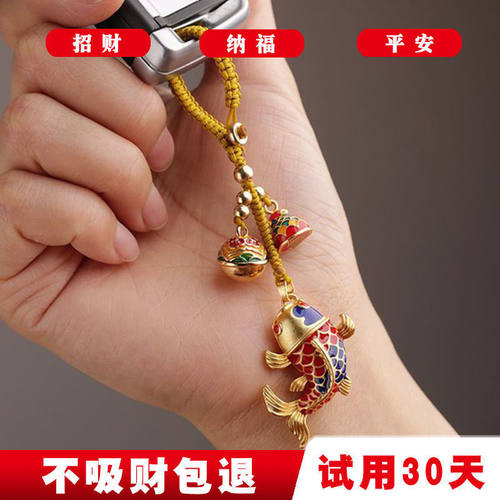 大型中式高级感锦鲤金属