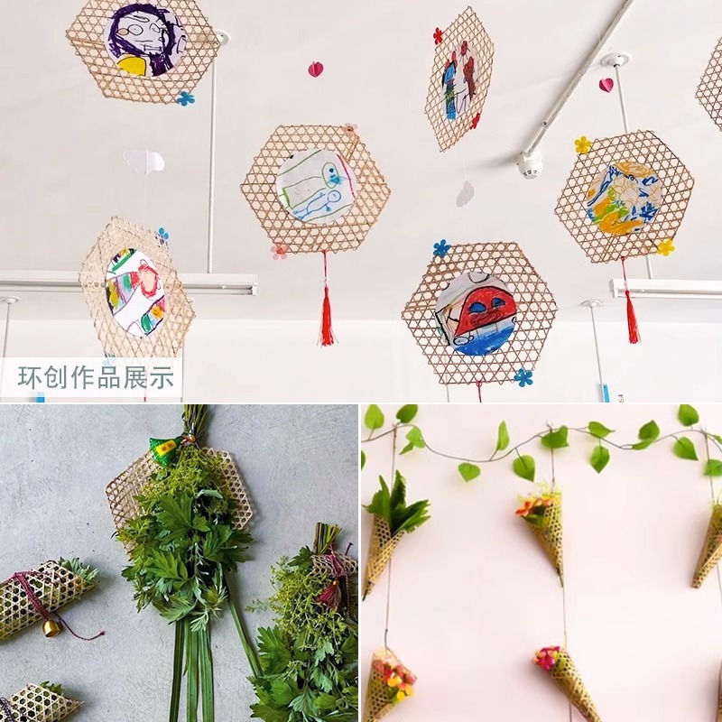 中国结儿童手工diy制作装饰材料幼儿园区角环创吊饰挂饰