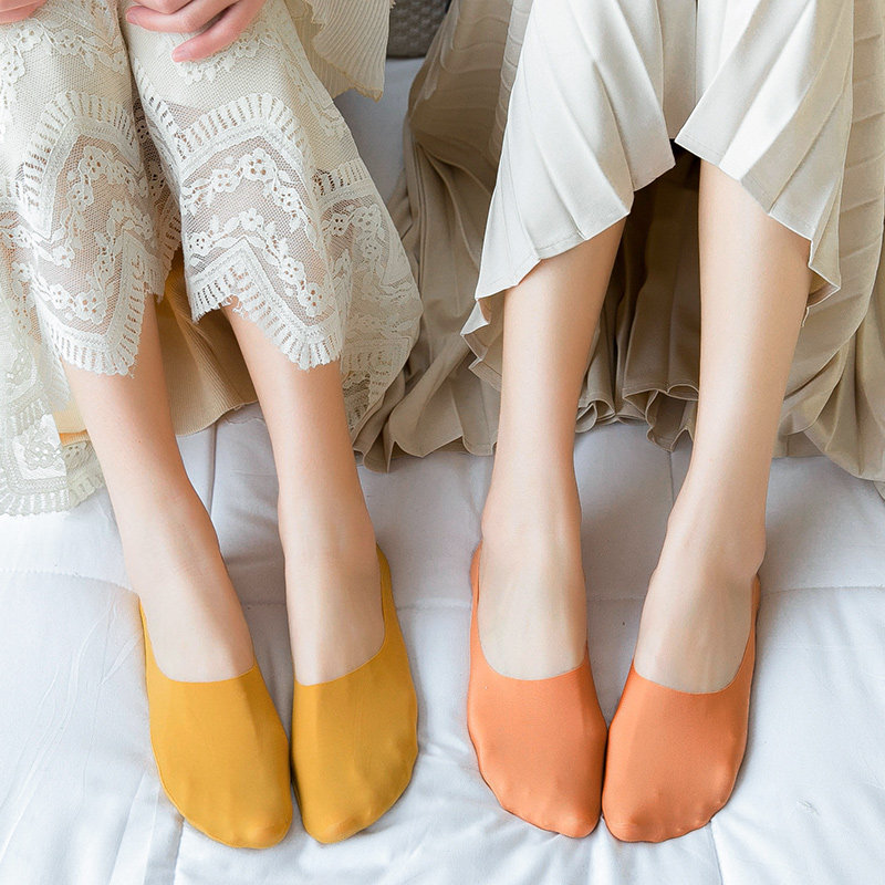 船袜女浅口冰丝超薄棉底硅胶防滑不掉跟全隐形透气夏季韩国短袜,女士内衣/男士内衣/家居服,船袜,淘宝优惠券,粉丝福利购,淘宝优惠卷