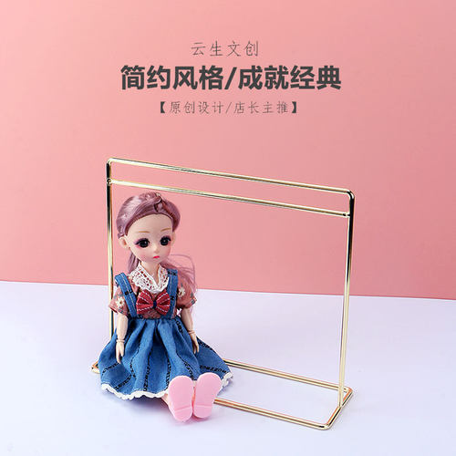 挂衣架子怪高铁艺可爱迷你人偶