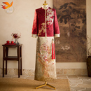 龙凤褂 礼服接亲敬酒服男士 秀禾服男生2025年新款 高级新郎结婚中式