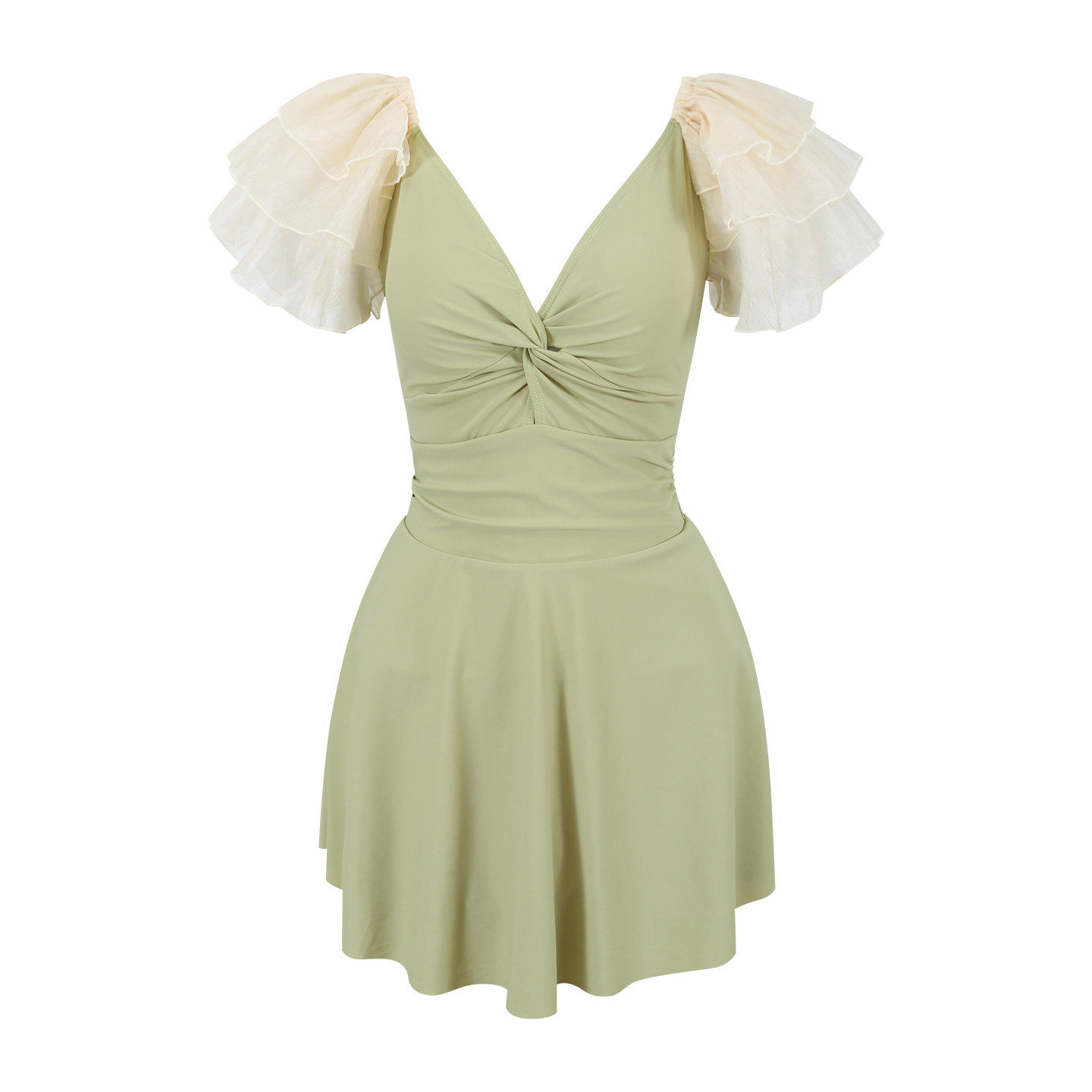 新款泳衣女大码高级感纯欲风裙式胖mm显瘦遮肚微胖女孩遮肉泡温泉