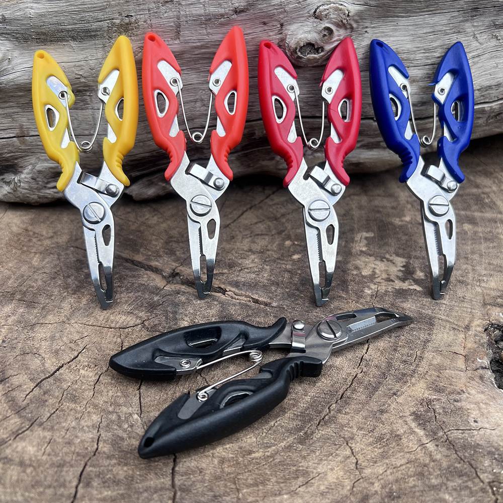 Luya pliers multi-functional curved mouth stainless steel