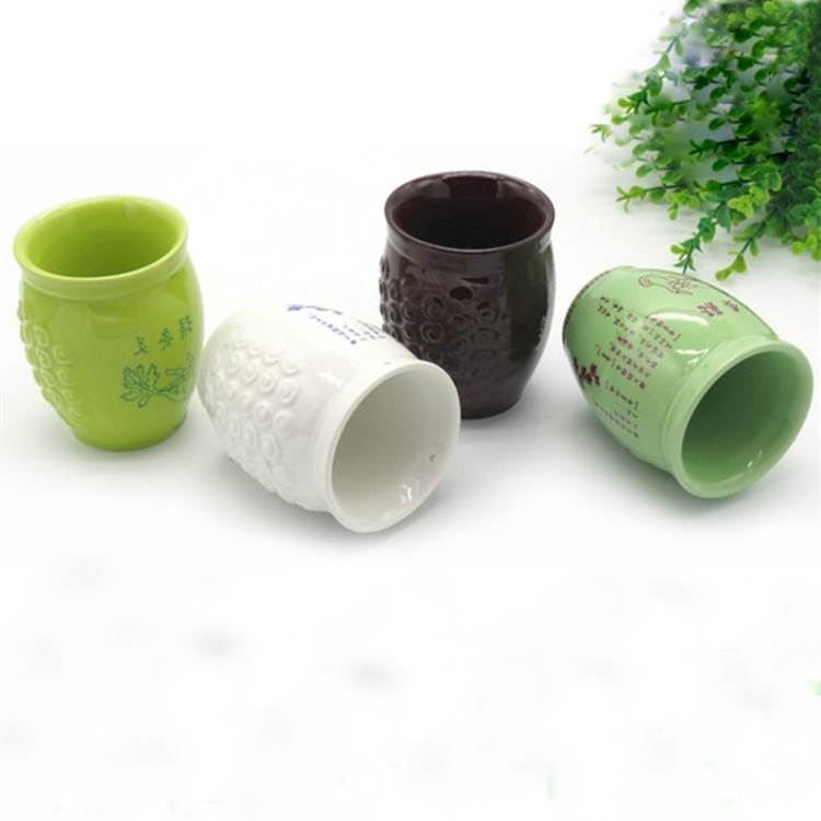 Factory ceramic moxibustion scraping Cup Warm moxibustion