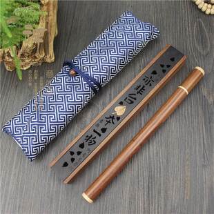 Ebony Bedding Incense Box Solid Wood Bedding Incense Burner