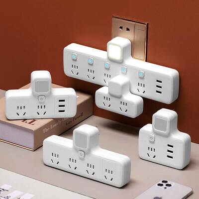 Office socket converter USB expansion household