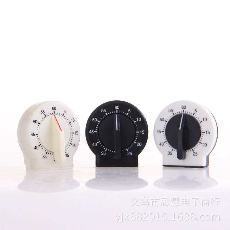 T204 small round pendulum shape timer clockwork countdown