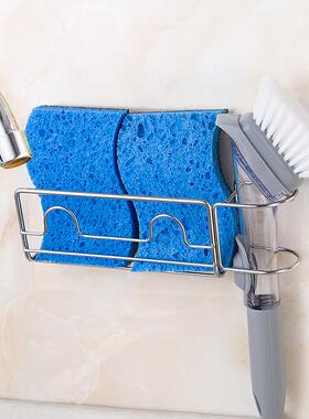 Kitchen sink sponge drain rack 304 stainless steel