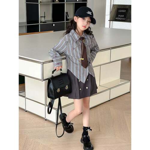 Jk suit girls uniform spring and autumn 2025 new children's