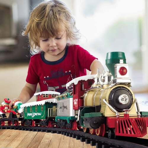 Electric Music light rail car toy simulation retro train