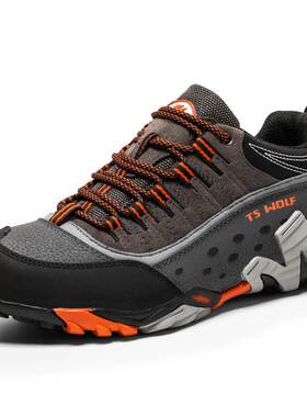Autumn and Winter Genuine Leather Outdoor Shoes Men's Shoes