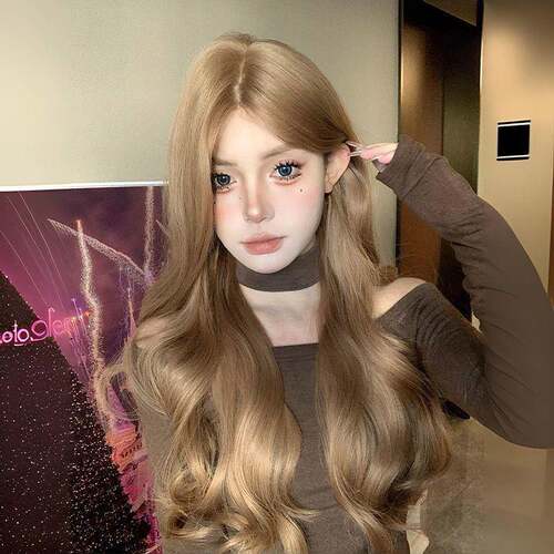 Kexiu Wig [Mixed Race Secret] Wig for Women with Long Curly