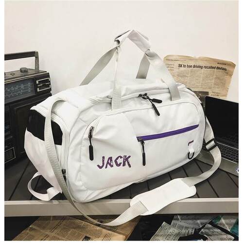 Shoulder Basketball Crossbody Bag Men's Gym Bag Dry and Wet