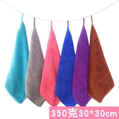 30*30 nano microfiber square towel kindergarten children's