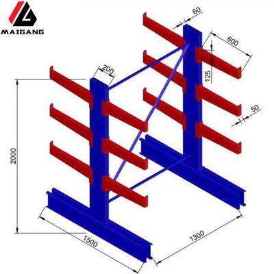 Maogang in stock industrial workshop warehouse steel pipe