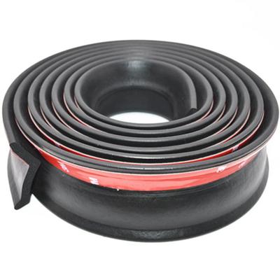 Garage door bottom sealing strip self-adhesive roller