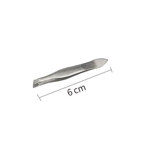 Wholesale 6CM eyebrow clip stainless steel black eyebrow