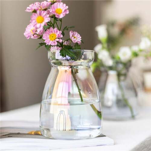 Factory direct creative wide vase pearlescent colorful