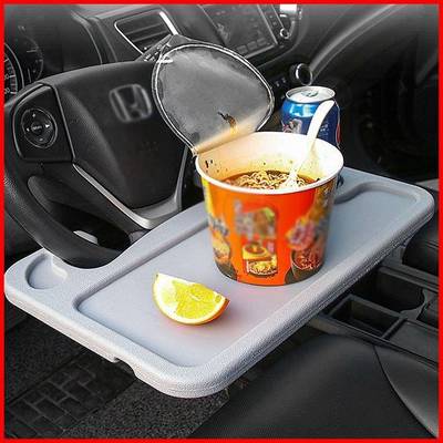 New material car steering wheel laptop desk car computer
