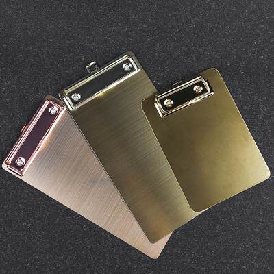 Stainless Steel Document Board Clip Writing Board