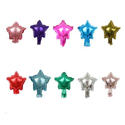 Wholesale aluminum film balloon five-pointed star