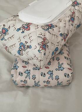 Ins Cute Car Tissue Box Paper Cover Tissue Bag Baby Trolley