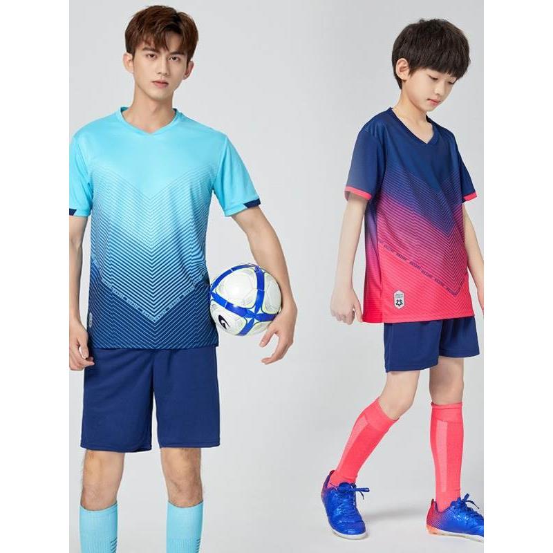 Football clothes suit children adult boys and girls sports