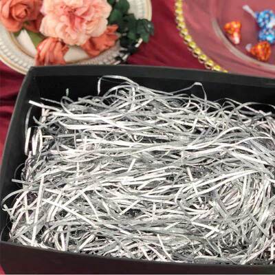 Sparkling Glitter Raffia Shredded Paper Filling Wedding