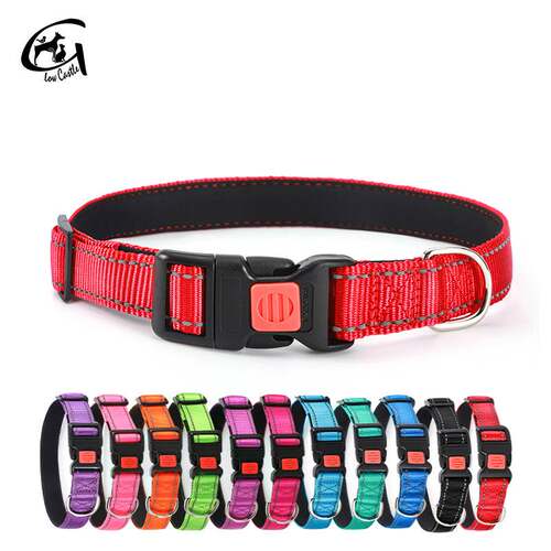 Amazon New Multicolor Nei Reflective Dragon Dog Collar Neck