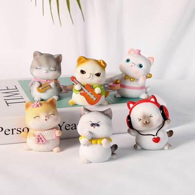 Cute Meow Sensen Cat Ornaments Craft Gifts Personalized