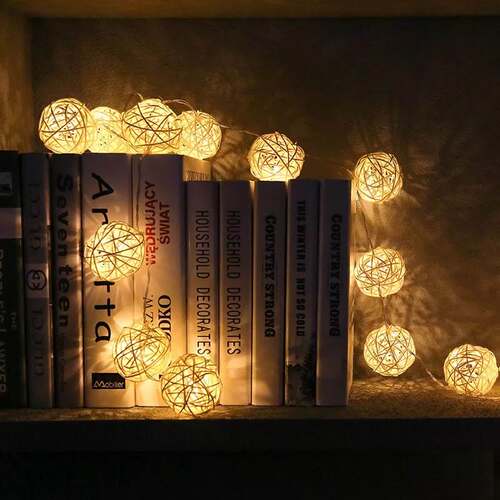 LED light string fujiqiu light string battery luminous