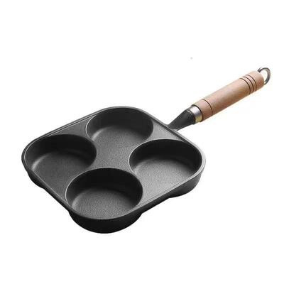 Cast Iron Four-hole Fried Egg Pan Breakfast Fried Egg Pan