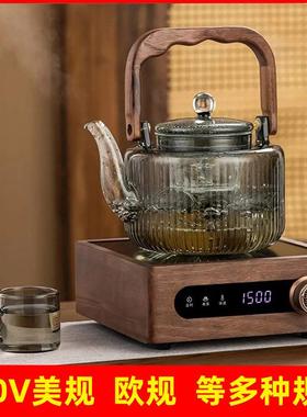 110V walnut electric pottery stove tea stove wood electric