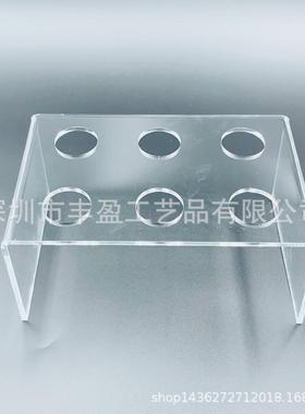 Transparent Acrylic Crispy Cone Rack 6-hole Transparent