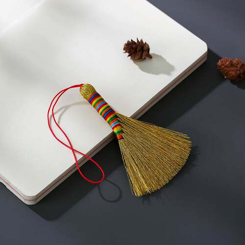 Colorful dragon boat festival small broom baby bedside