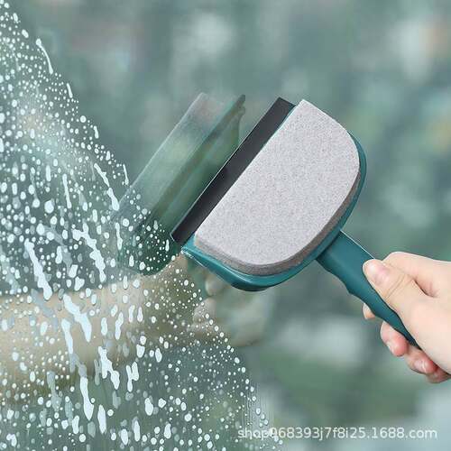 Double-sided Brush Head Glass Mirror Cleaning Brush