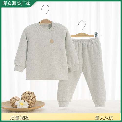 Autumn and Winter Baby suit Cotton Clothes Shvelvet Cotton