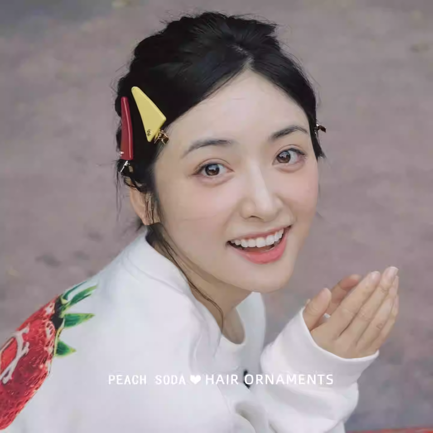 沈月同款~韩国高级感醋酸三角形边夹新款侧边无痕发夹刘海夹子女