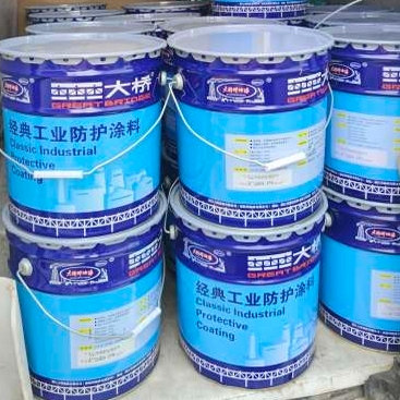 大桥牌油漆灰色防锈漆银灰钢结构面漆铁红防锈漆环保型防腐底漆