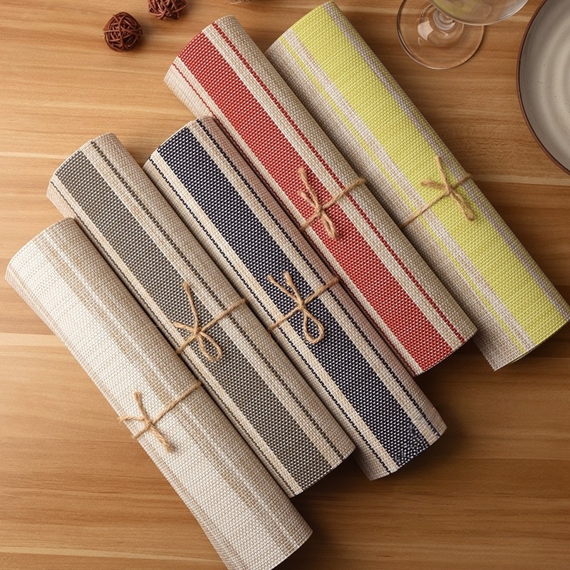 片装防烫日式pvc西餐垫