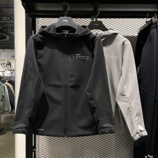 李宁2023秋冬新品男健身加绒防泼水运动风衣裤子AFDT635 AYKT635
