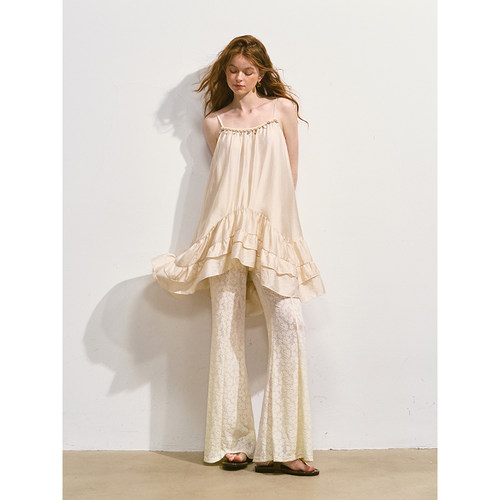 SOMESOWE设计感提花蕾丝套装