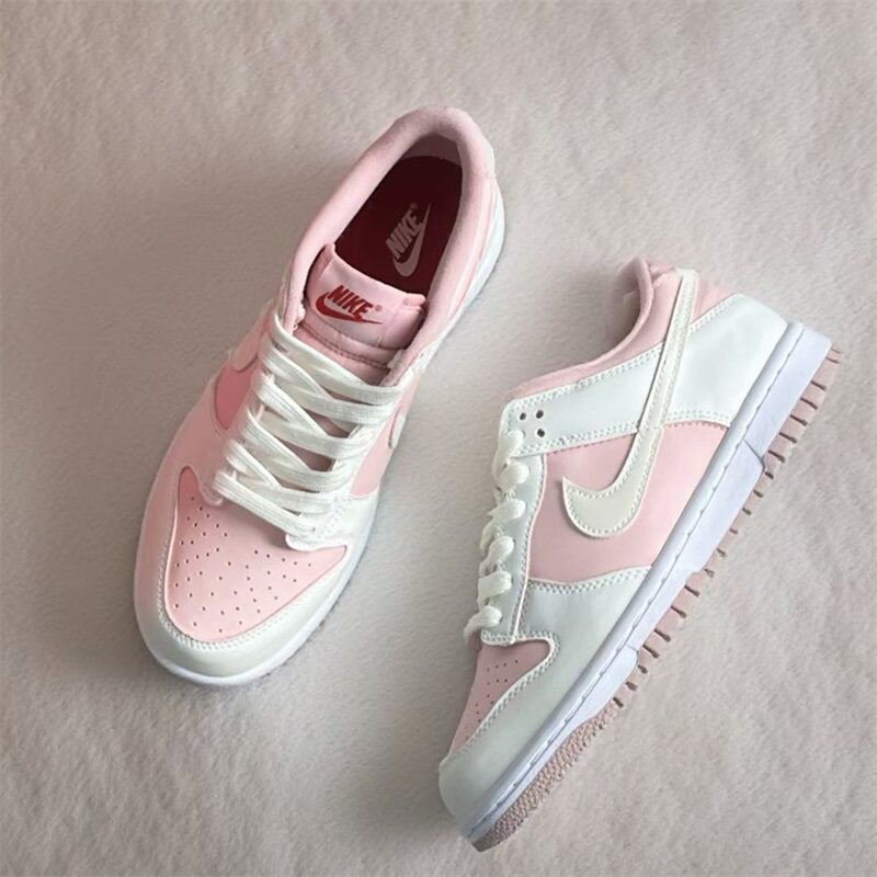 【球鞋定制】耐克 NIKE DUNK LOW 桃桃芝士 女粉色系休闲百搭板鞋