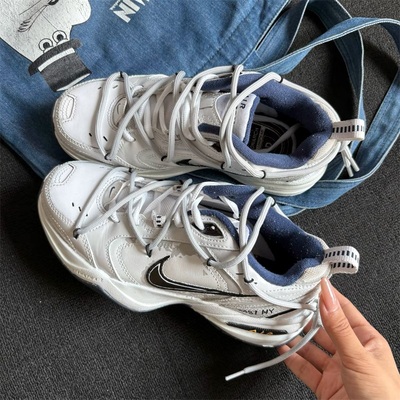 【定制球鞋】NIKE AIR MONARCH 旧街北 男款百搭运动休闲老爹鞋