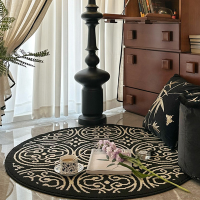 Circular Carpet Home Premium Living Room Floor Mat圆形地毯