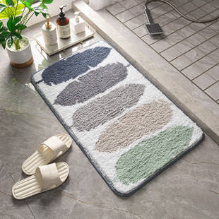 Ins carpet bathroom absorbent anti slip foot pad卫生间地垫