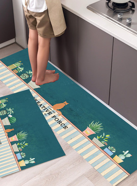 Technology cloth dirt resistant floor mat kitchen carpet地垫